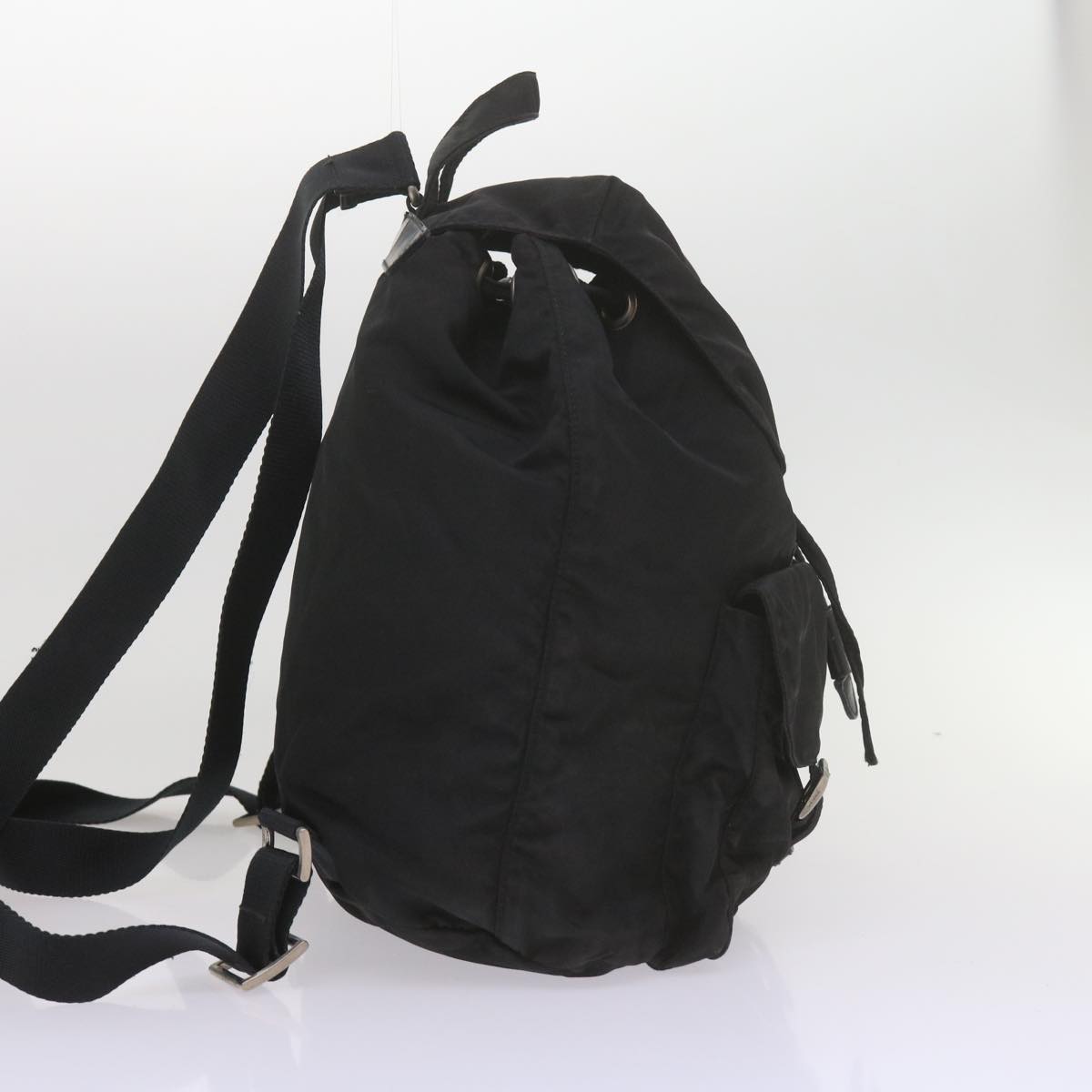 PRADA Backpack Nylon Black bs10604