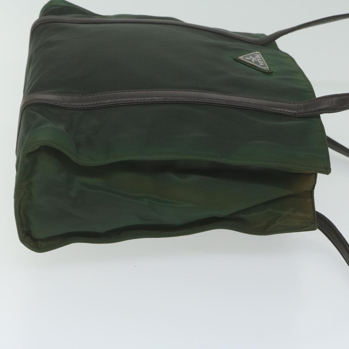 PRADA Shoulder Bag Nylon Green bs10689