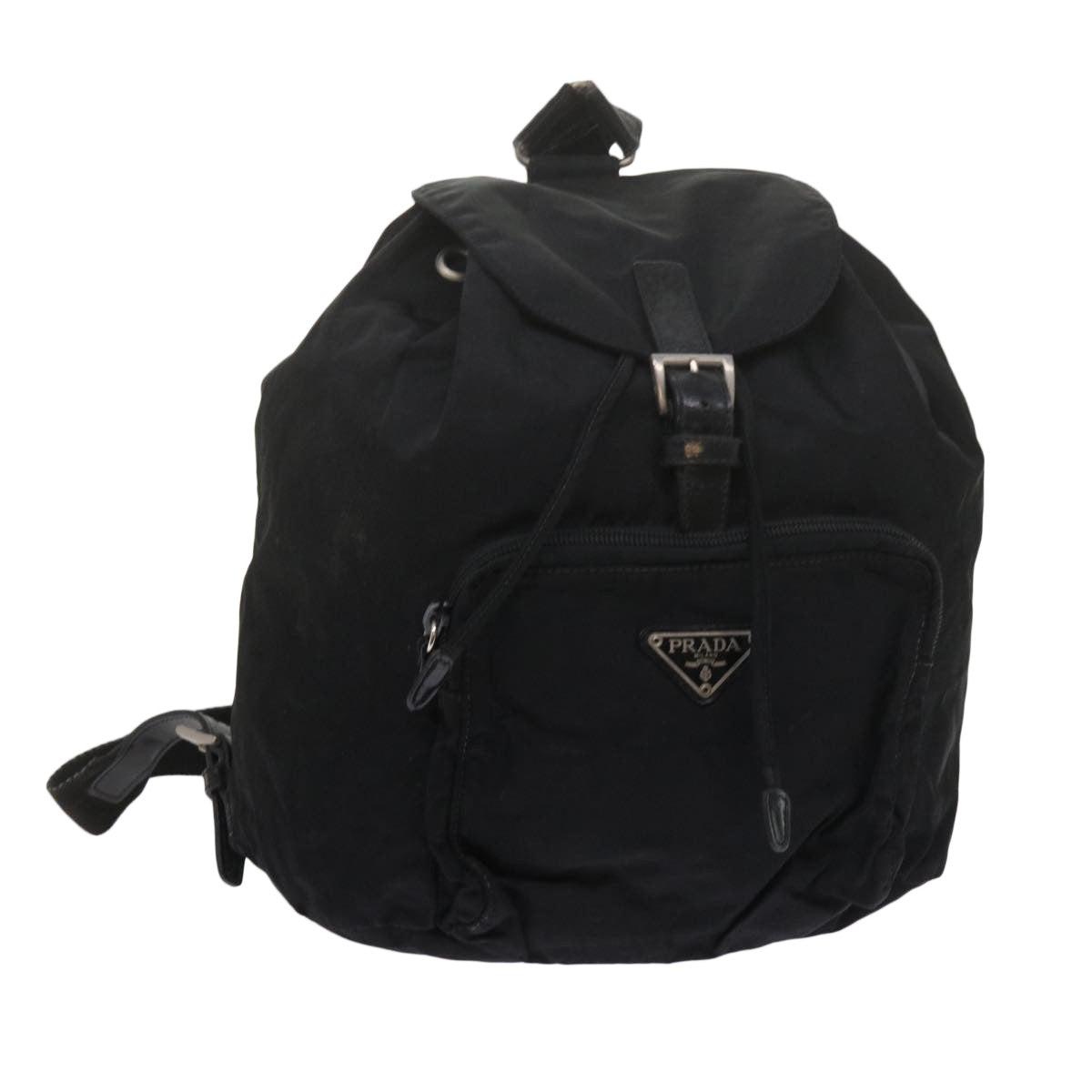 PRADA Backpack Nylon Black bs10722