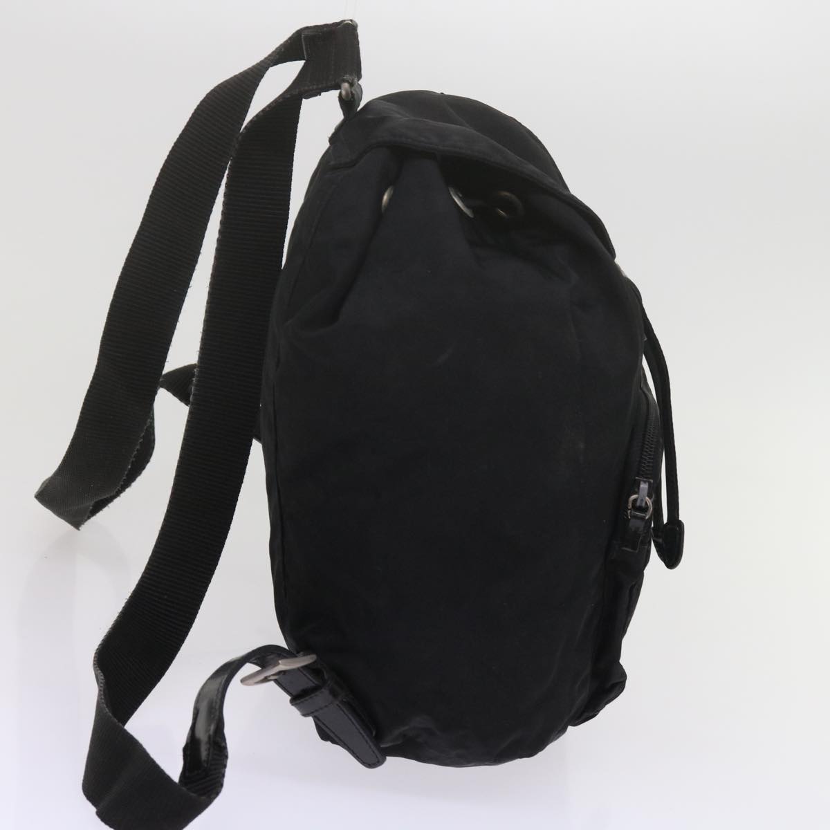 PRADA Backpack Nylon Black bs10722