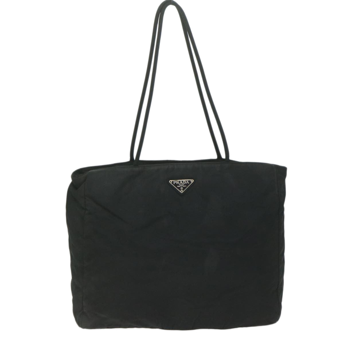 PRADA Tote Bag Nylon Black bs10759