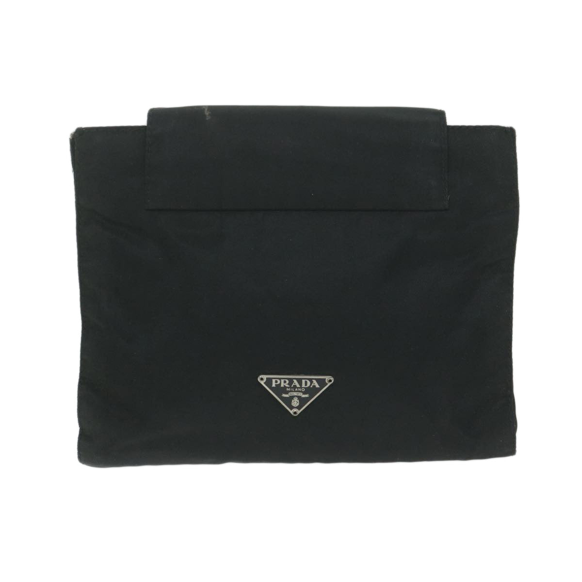 PRADA Pouch Nylon 2Set Black Red bs10809