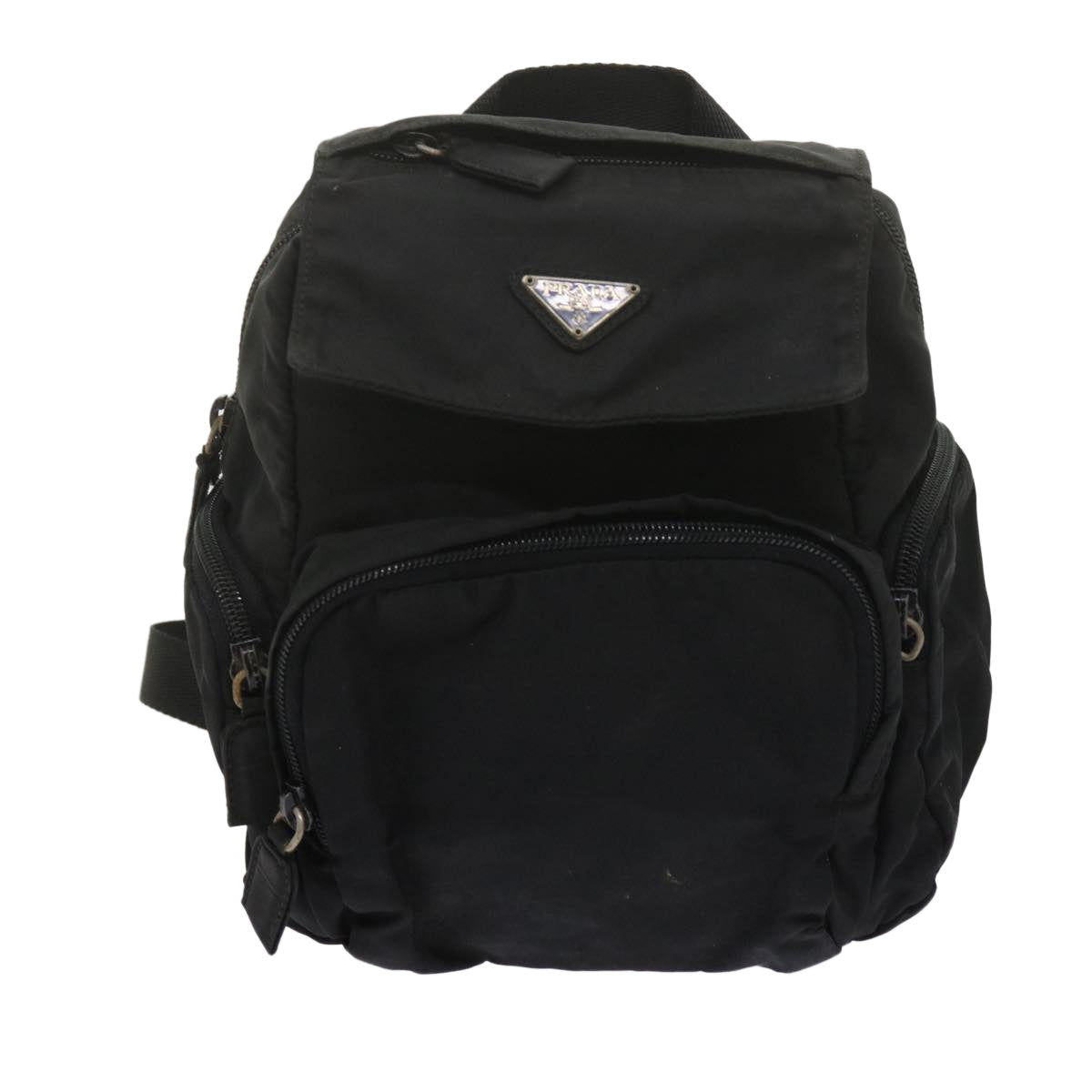 PRADA Backpack Nylon Black bs10811