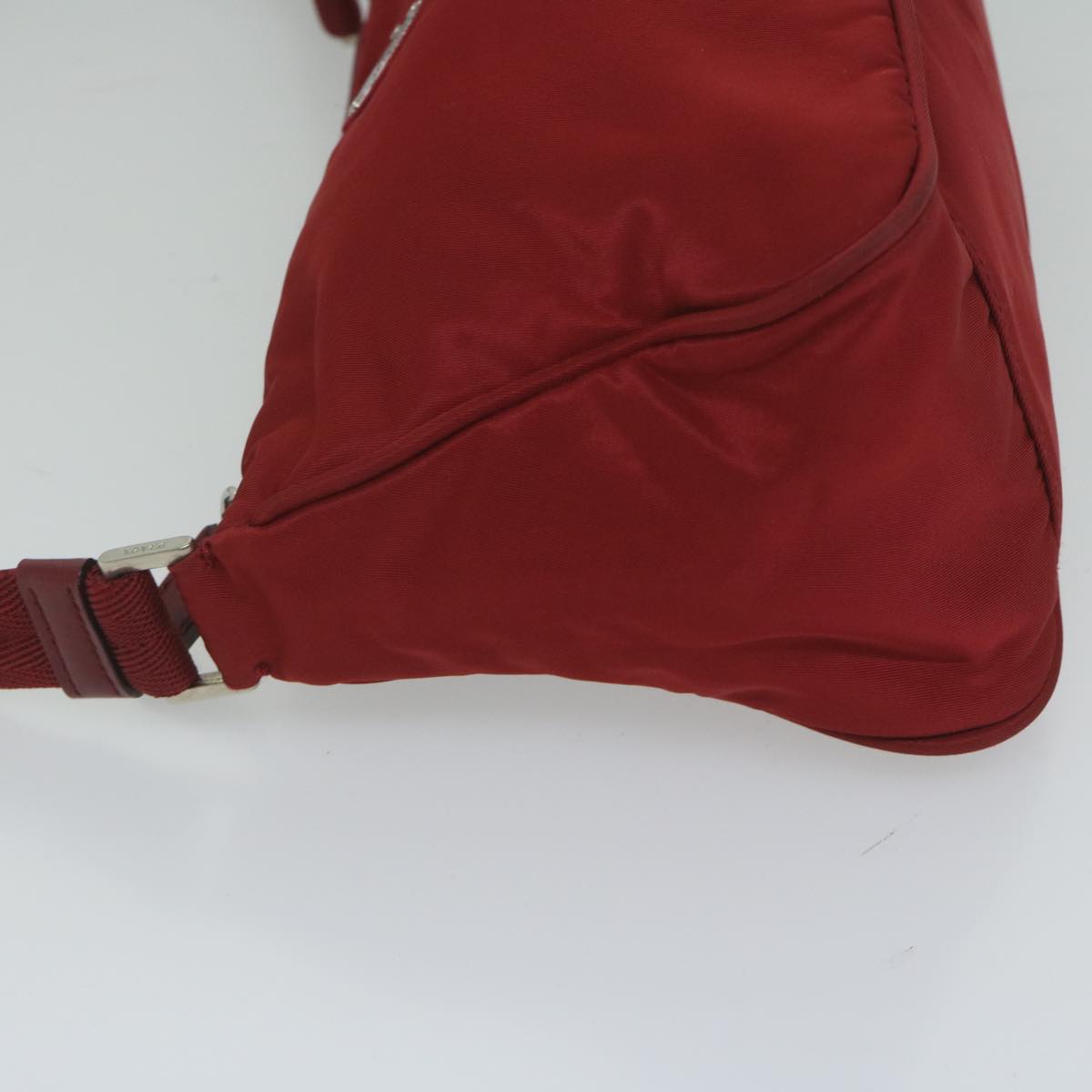 PRADA Shoulder Bag Nylon Red bs10816