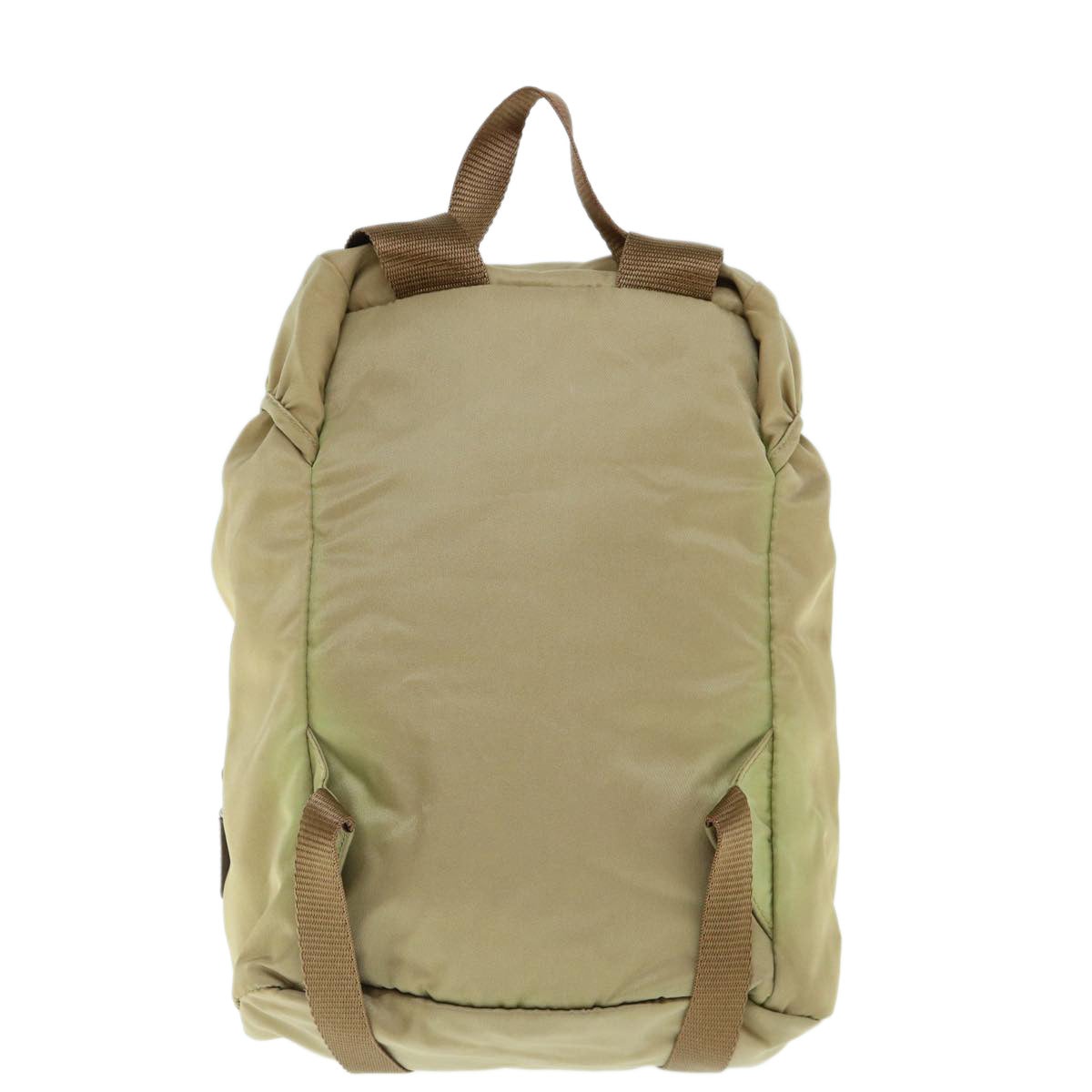 PRADA Backpack Nylon Khaki bs10844