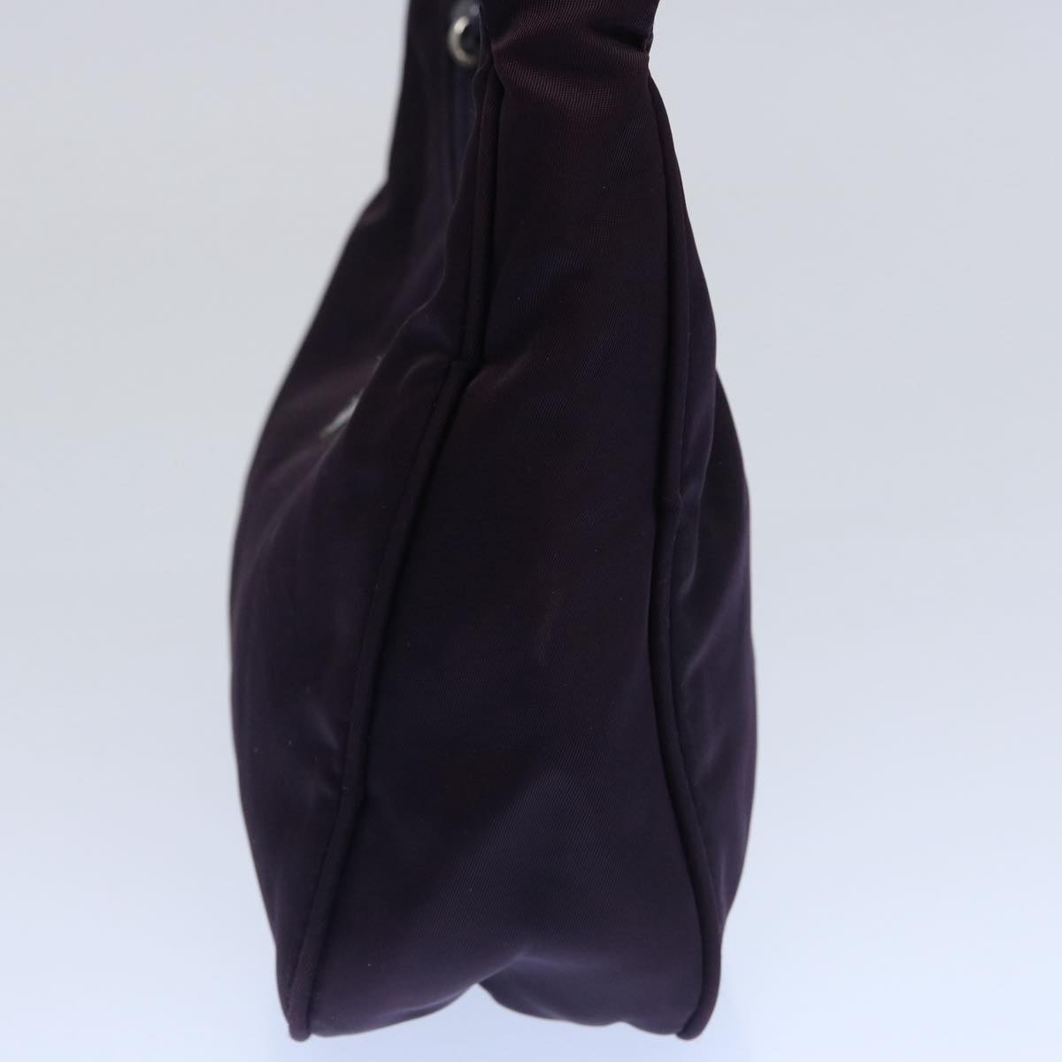 PRADA Hand Bag Nylon Purple bs10886