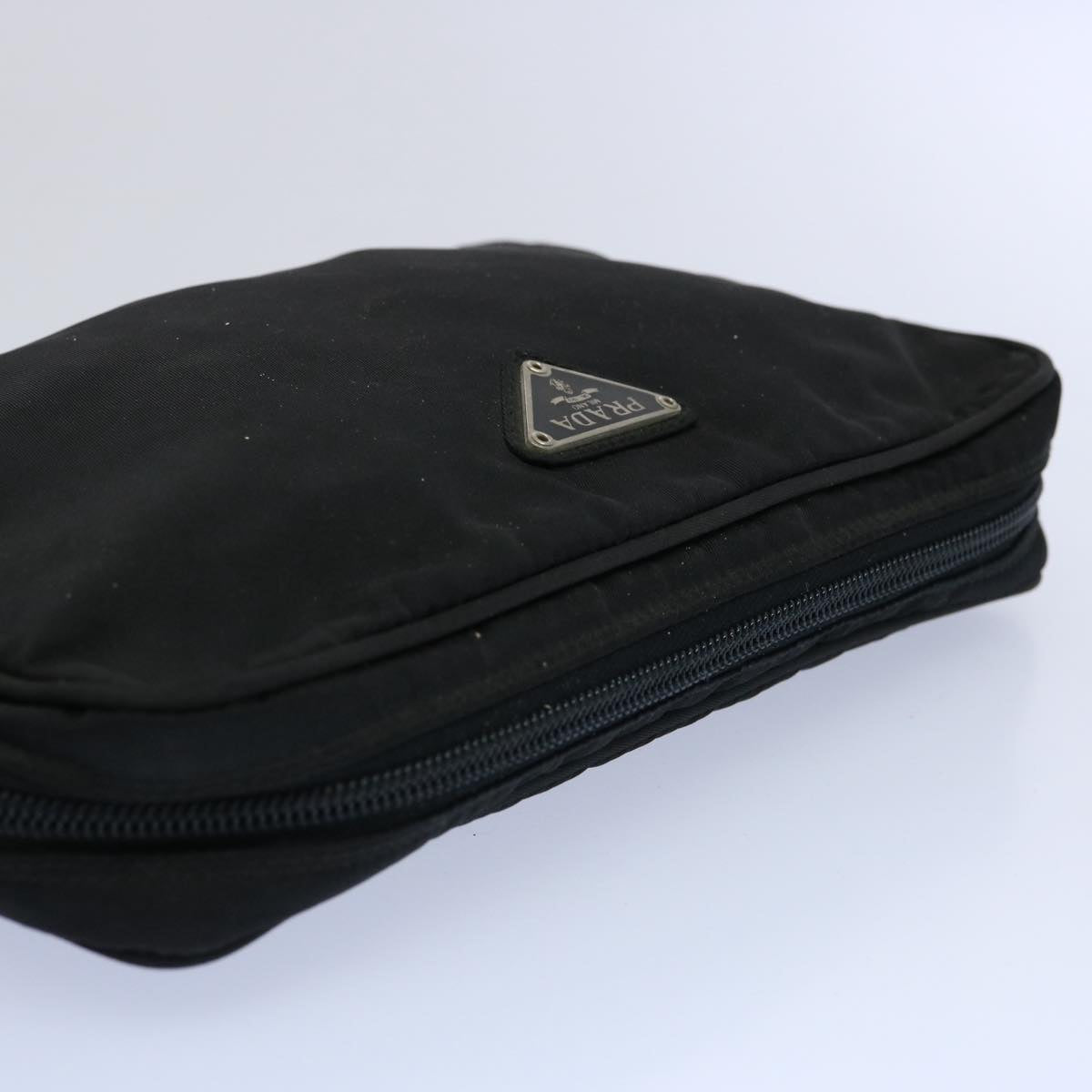PRADA Pouch Nylon Black bs10893