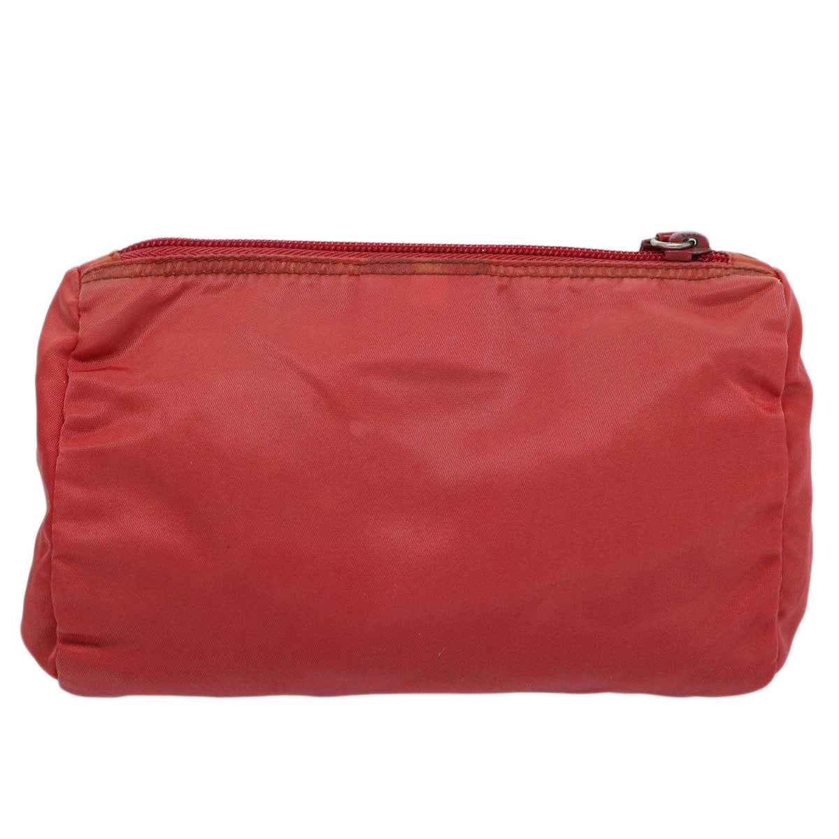 PRADA Pouch Nylon Red bs11112