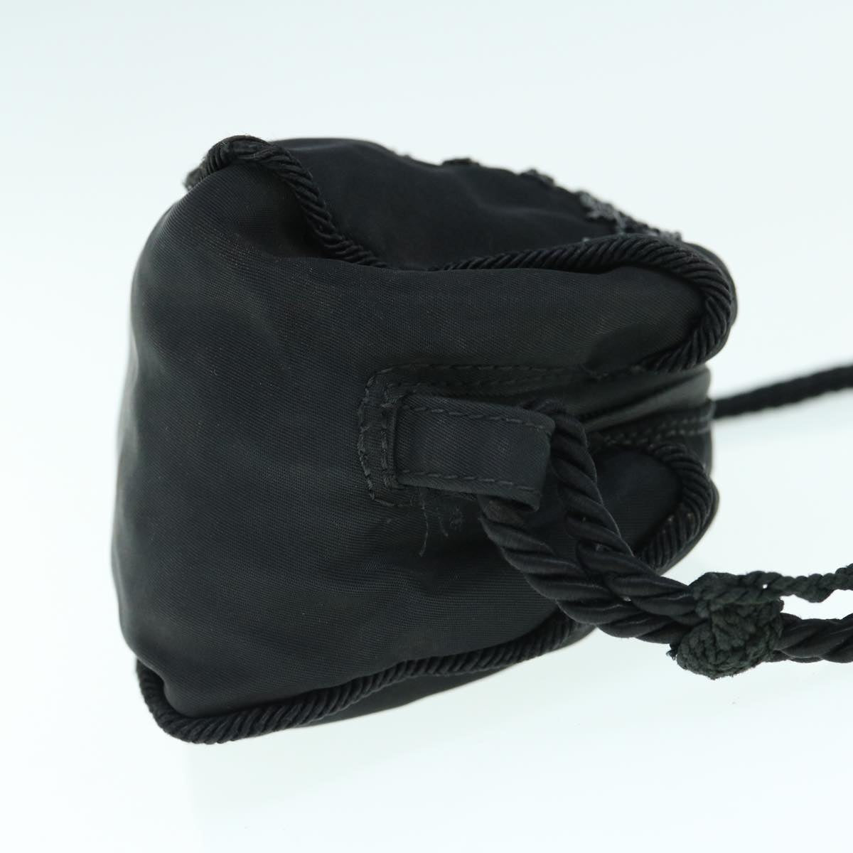 PRADA Shoulder Bag Nylon Black bs11129