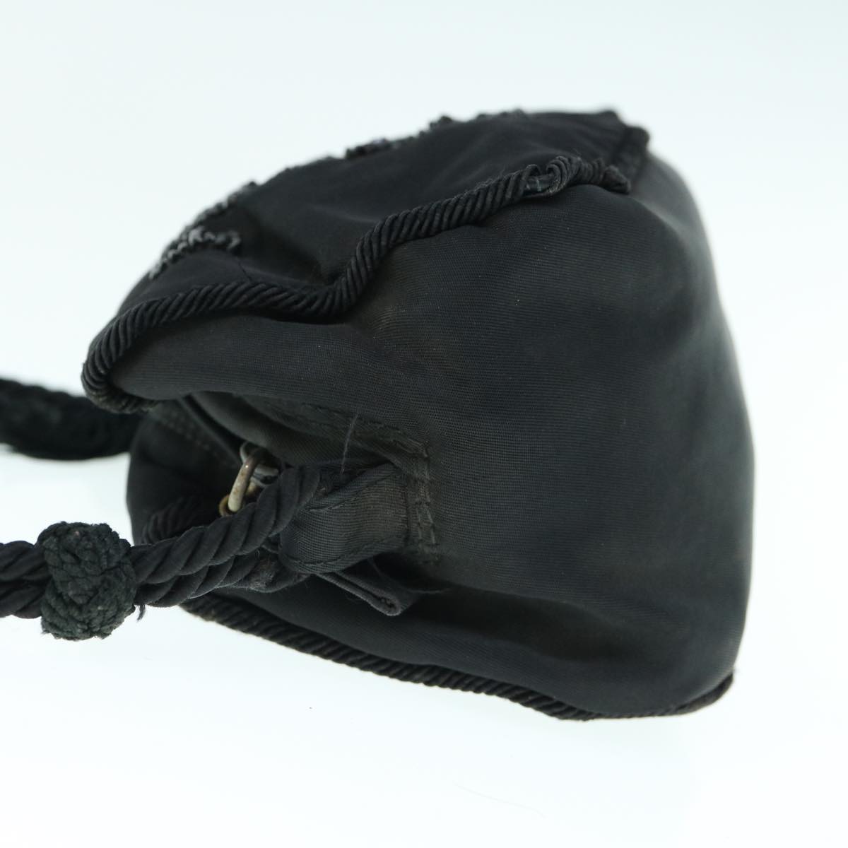 PRADA Shoulder Bag Nylon Black bs11129