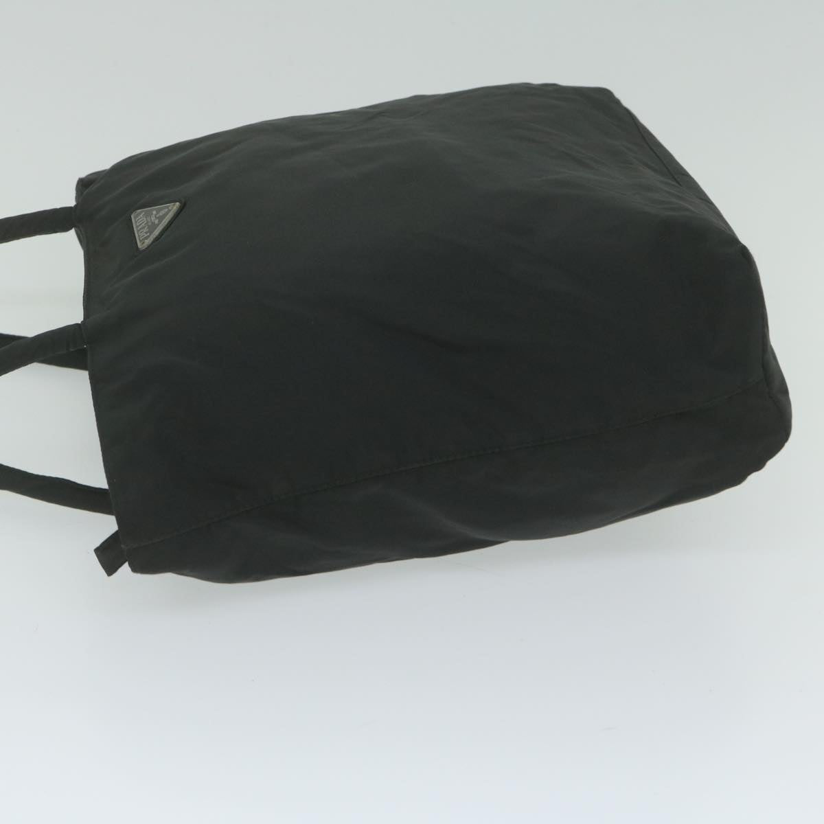 PRADA Hand Bag Nylon Black bs11136