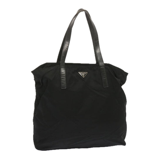PRADA Hand Bag Nylon Black  bs11222