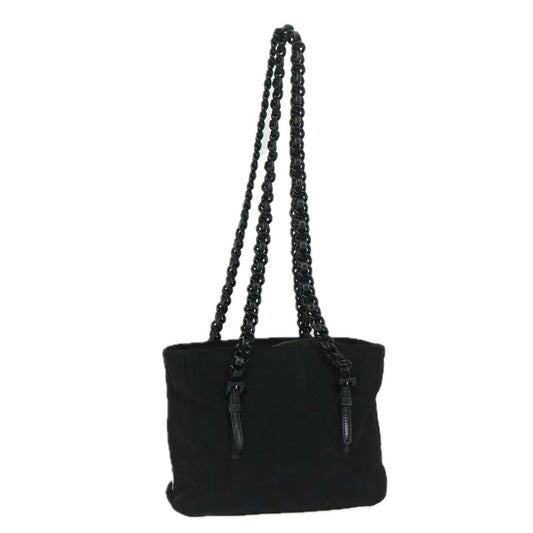 PRADA Shoulder Bag Nylon Black  bs11267