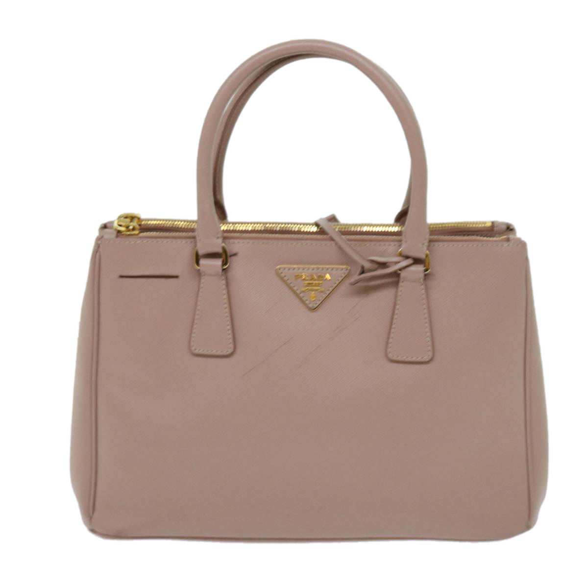 PRADA Hand Bag Safiano leather 2way Pink bs11288