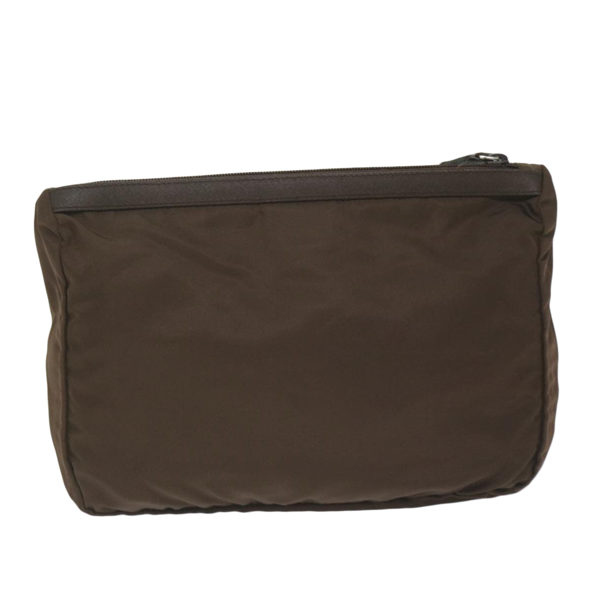 PRADA Pouch Nylon Brown bs11295