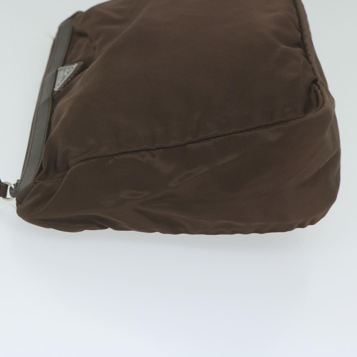 PRADA Pouch Nylon Brown bs11295