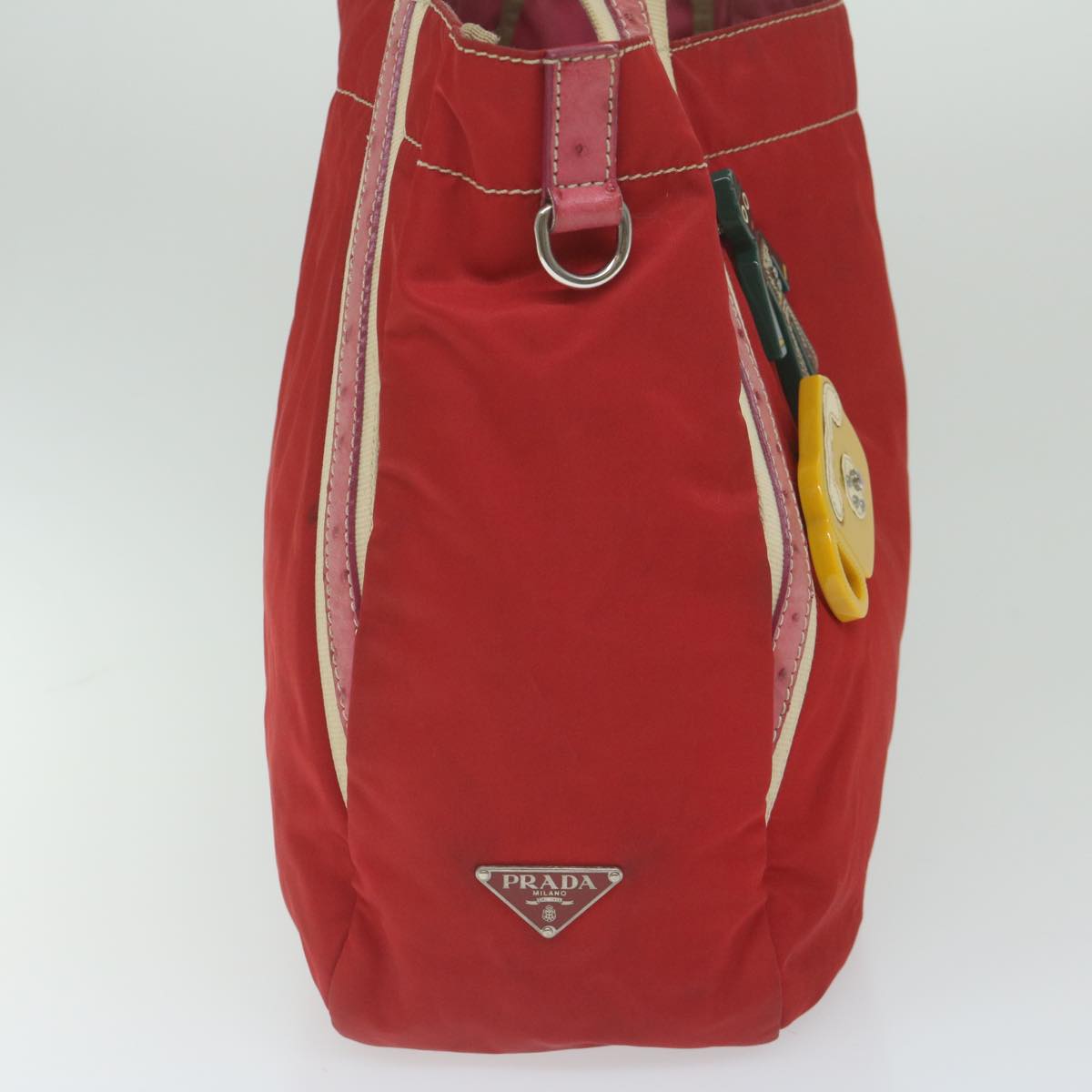 PRADA Tote Bag Nylon Pink bs11297