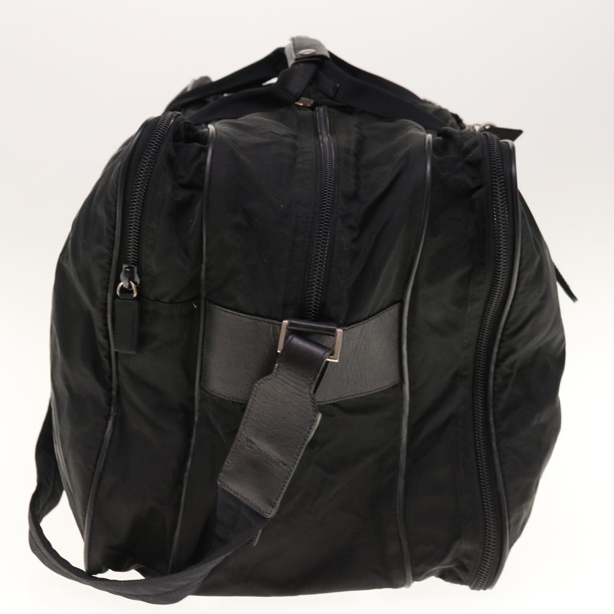 PRADA Boston Bag Nylon Black bs11375
