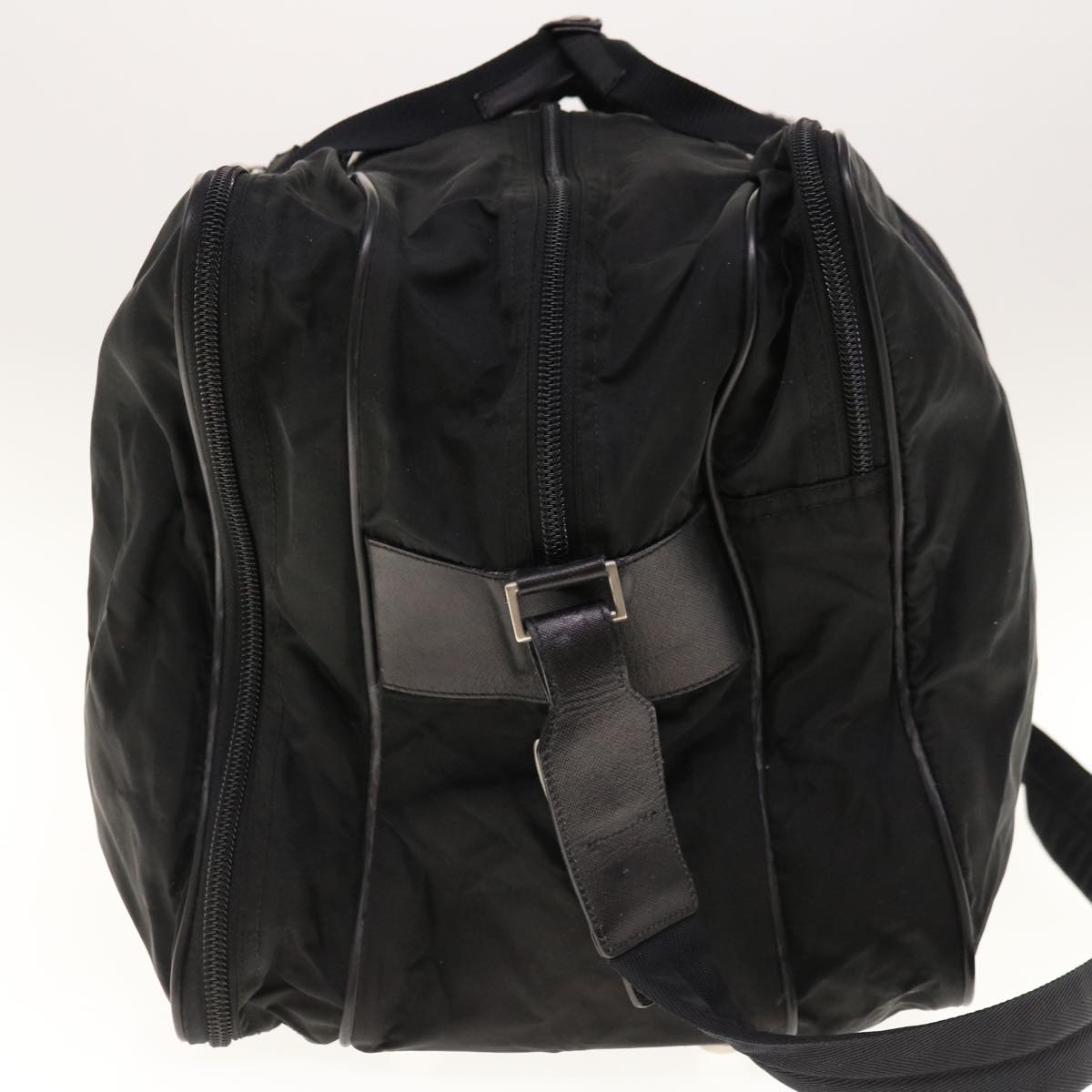 PRADA Boston Bag Nylon Black bs11375