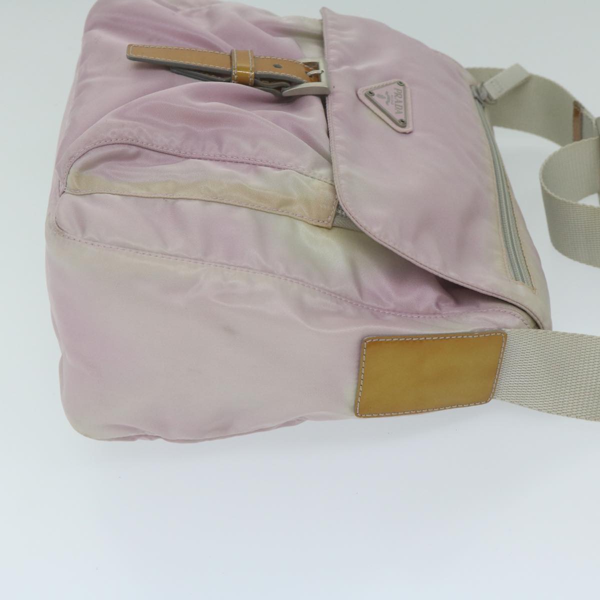 PRADA Shoulder Bag Nylon Pink bs11377