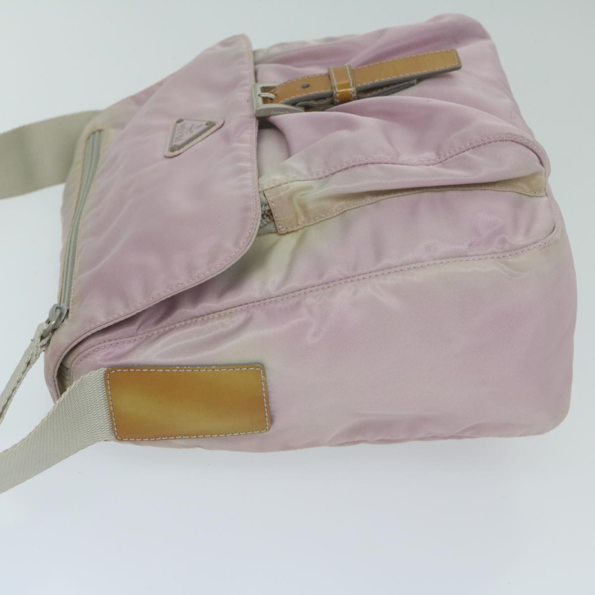 PRADA Shoulder Bag Nylon Pink bs11377