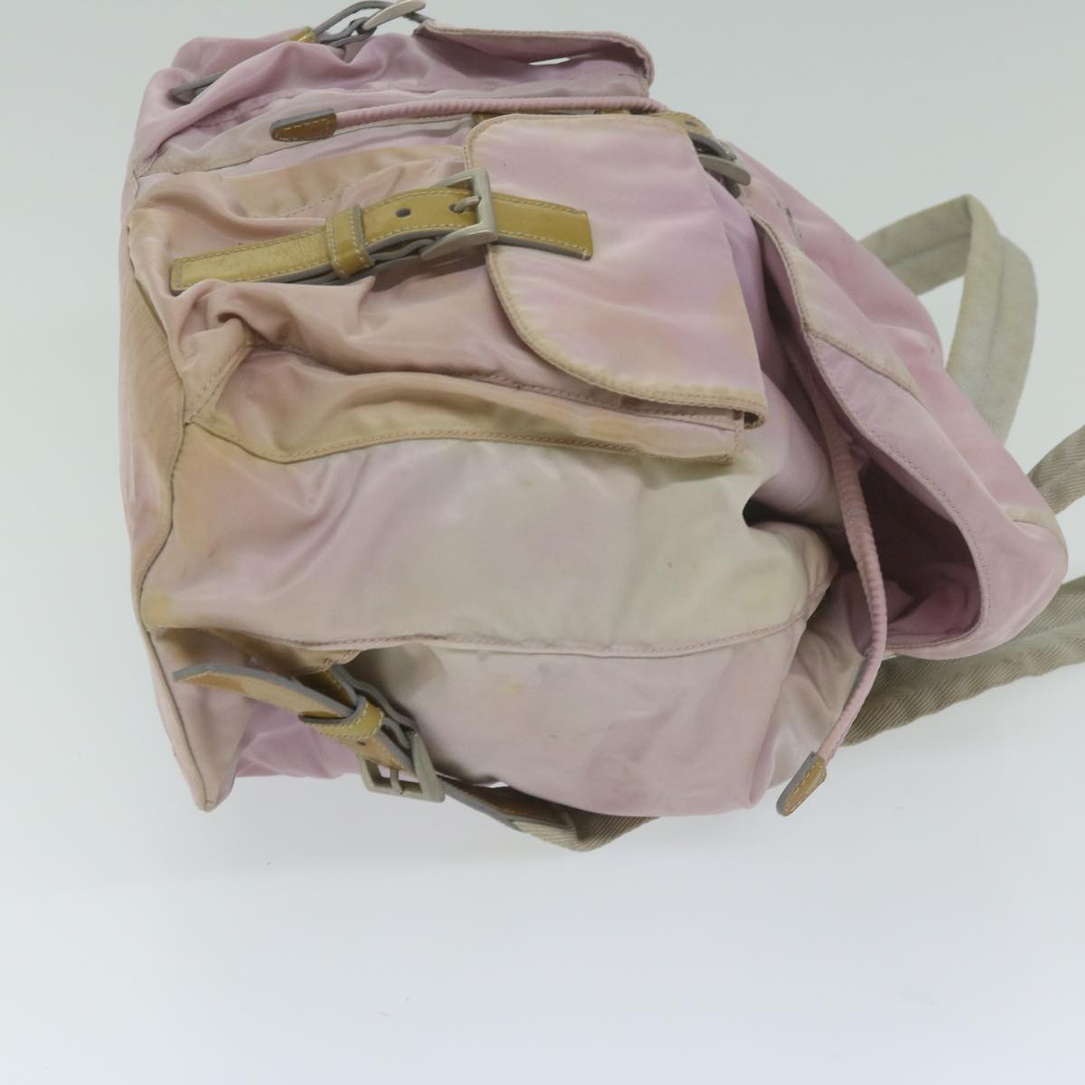 PRADA Backpack Nylon Pink bs11394