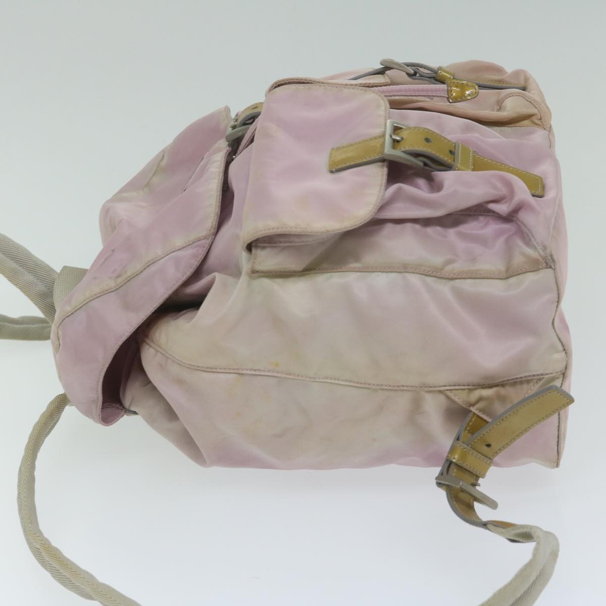 PRADA Backpack Nylon Pink bs11394