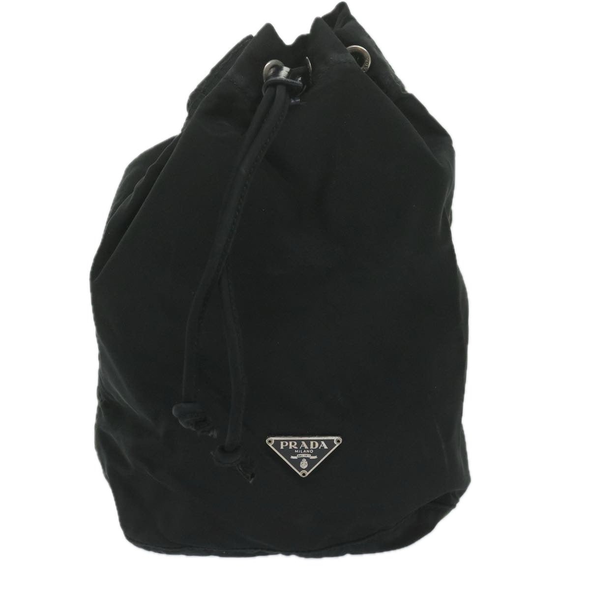 PRADA Pouch Nylon Black bs11414