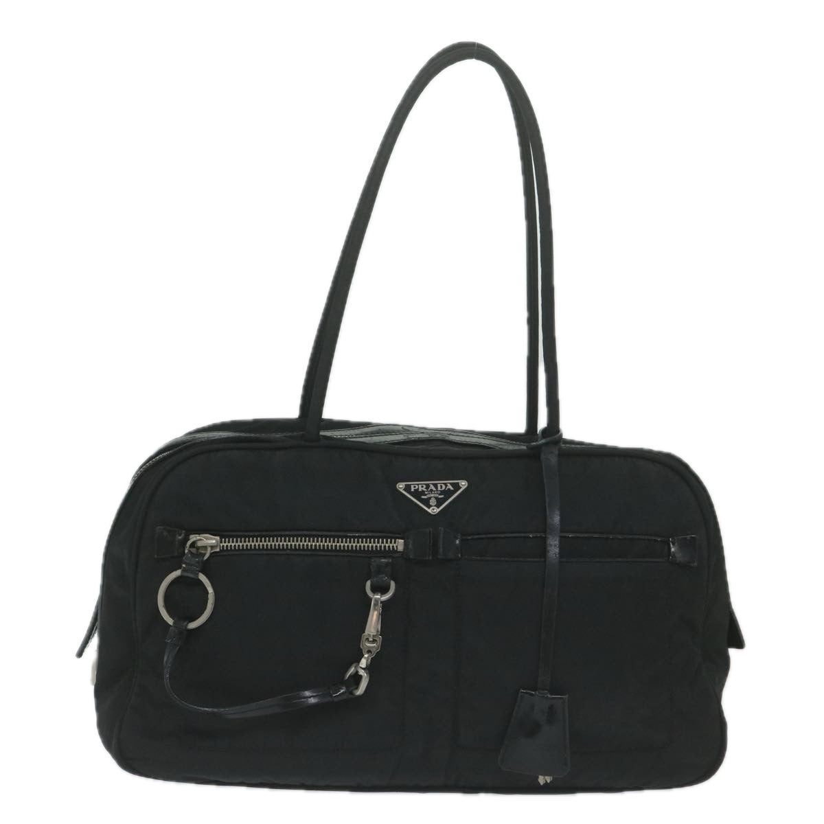 PRADA Shoulder Bag Nylon Black bs11415