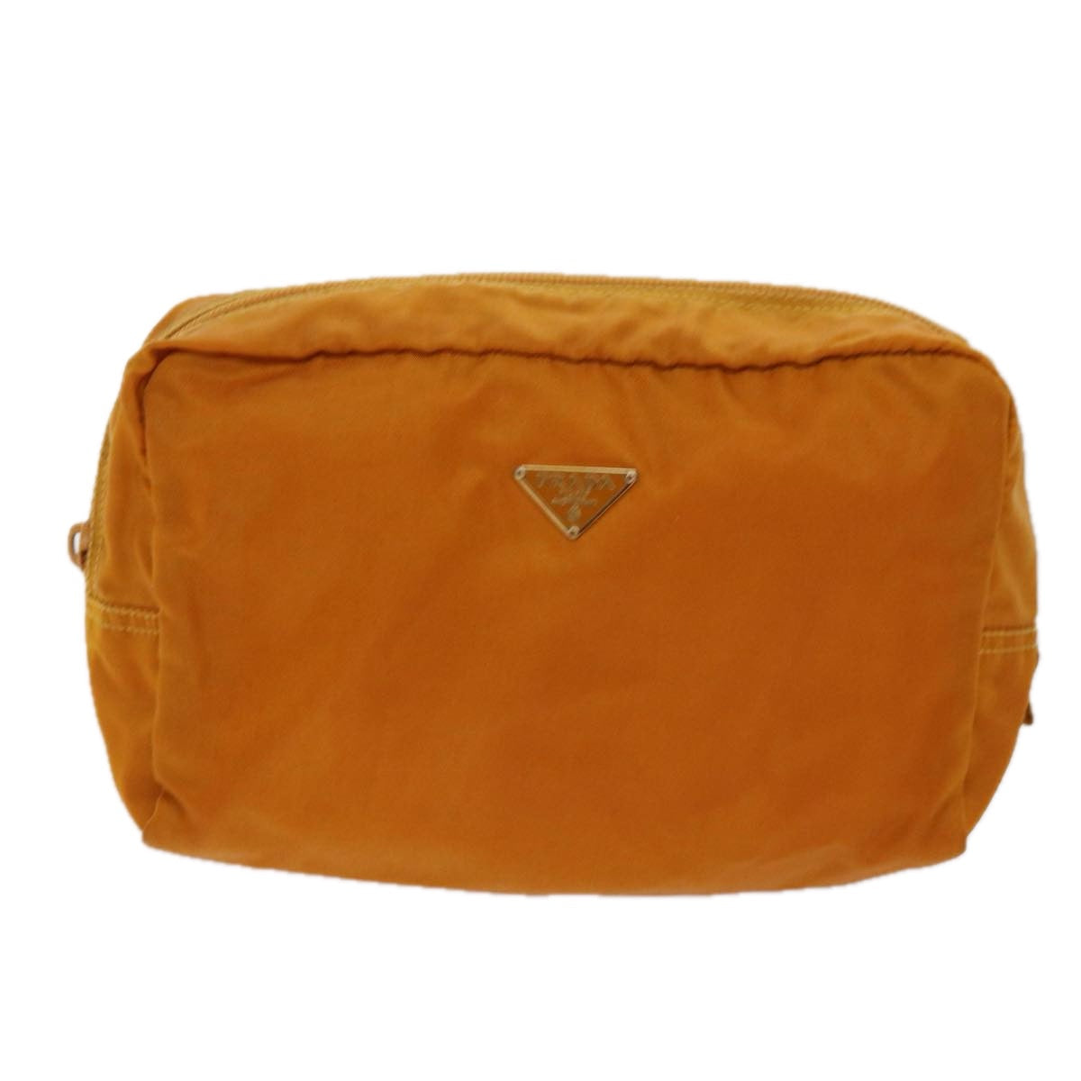 PRADA Pouch Nylon 2Set Red Brown bs11522