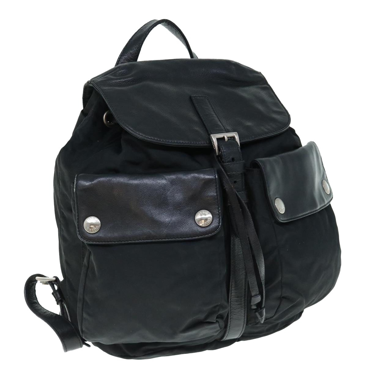 PRADA Backpack Nylon Black bs11548