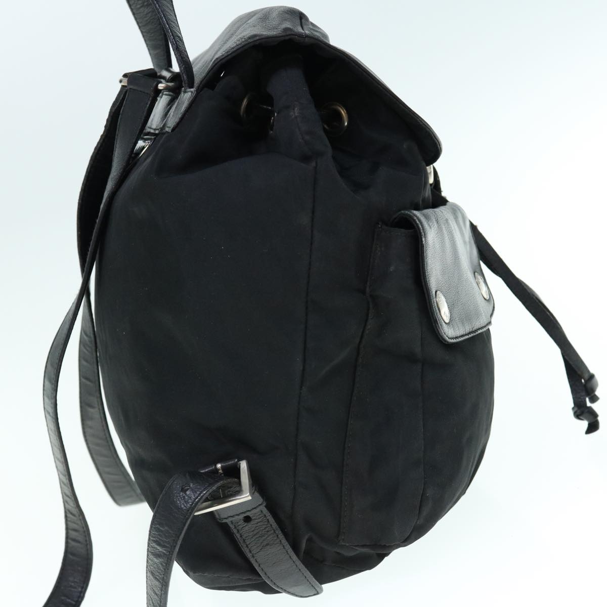 PRADA Backpack Nylon Black bs11548