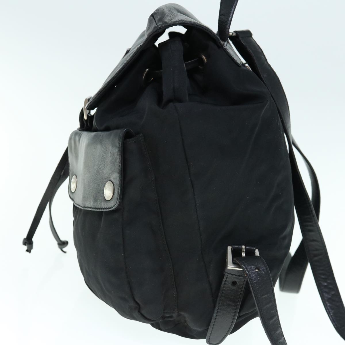 PRADA Backpack Nylon Black bs11548
