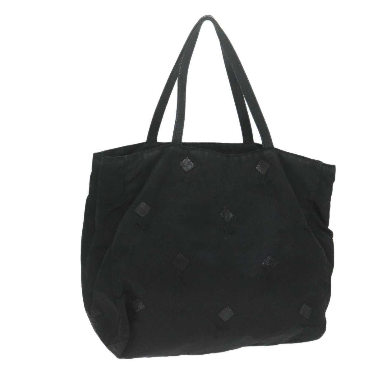 PRADA Tote Bag Nylon Black bs11551