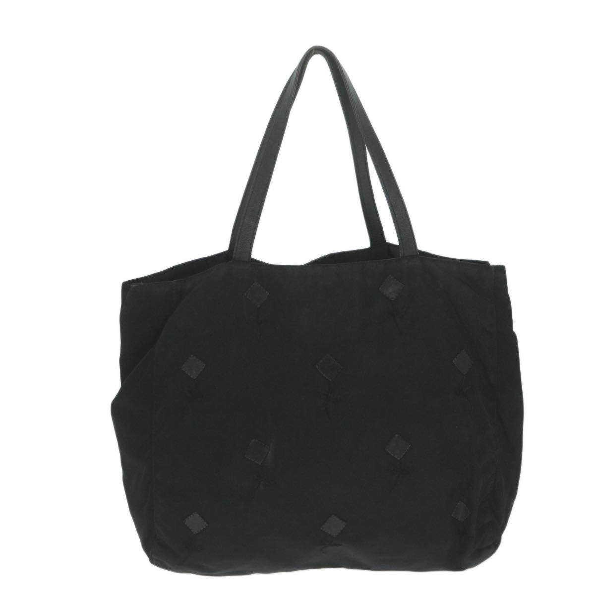 PRADA Tote Bag Nylon Black bs11551