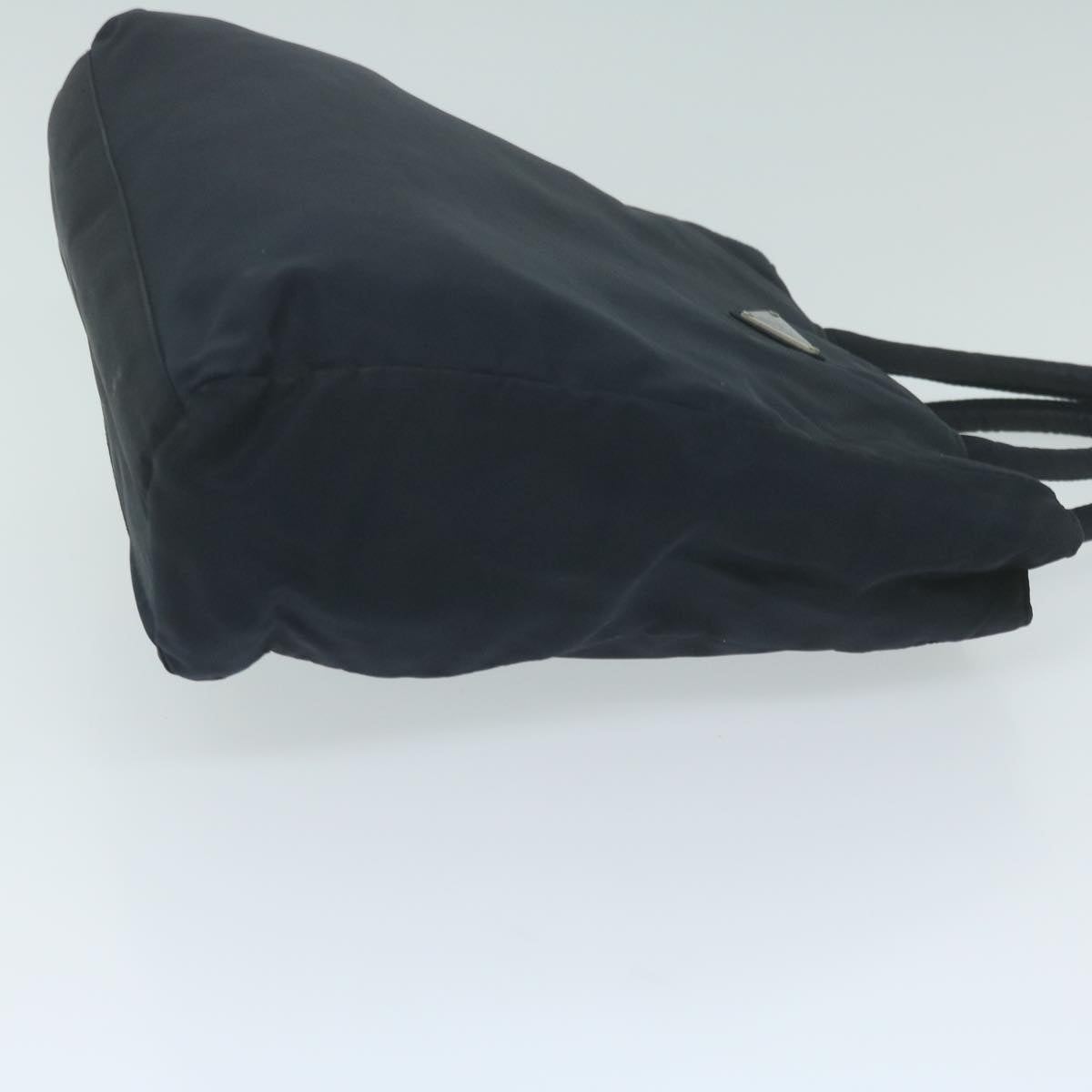 PRADA Hand Bag Nylon Navy bs11556
