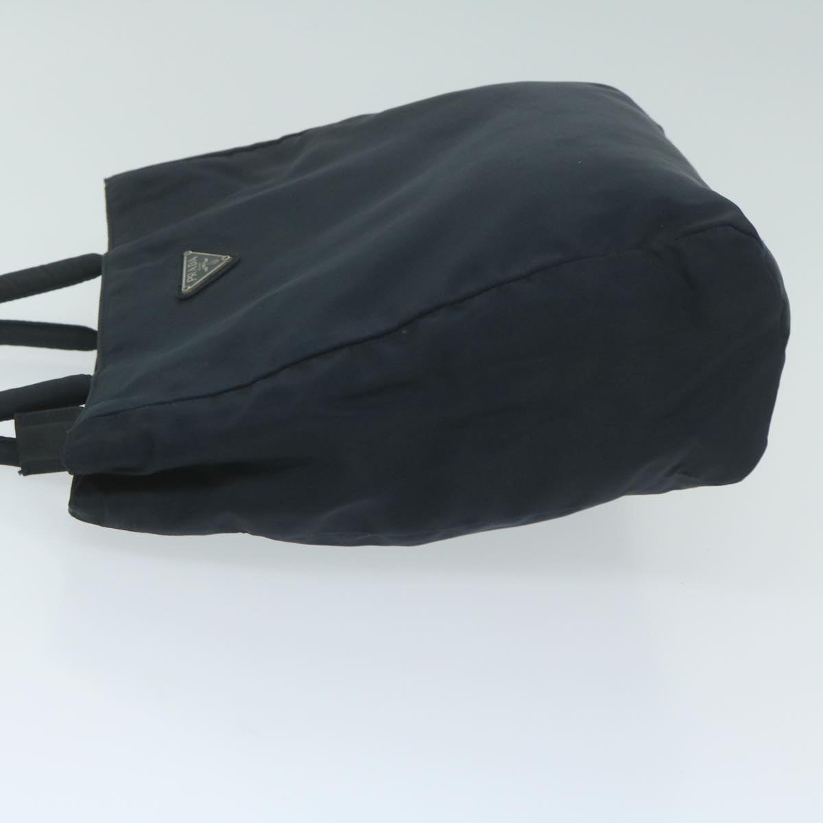 PRADA Hand Bag Nylon Navy bs11556