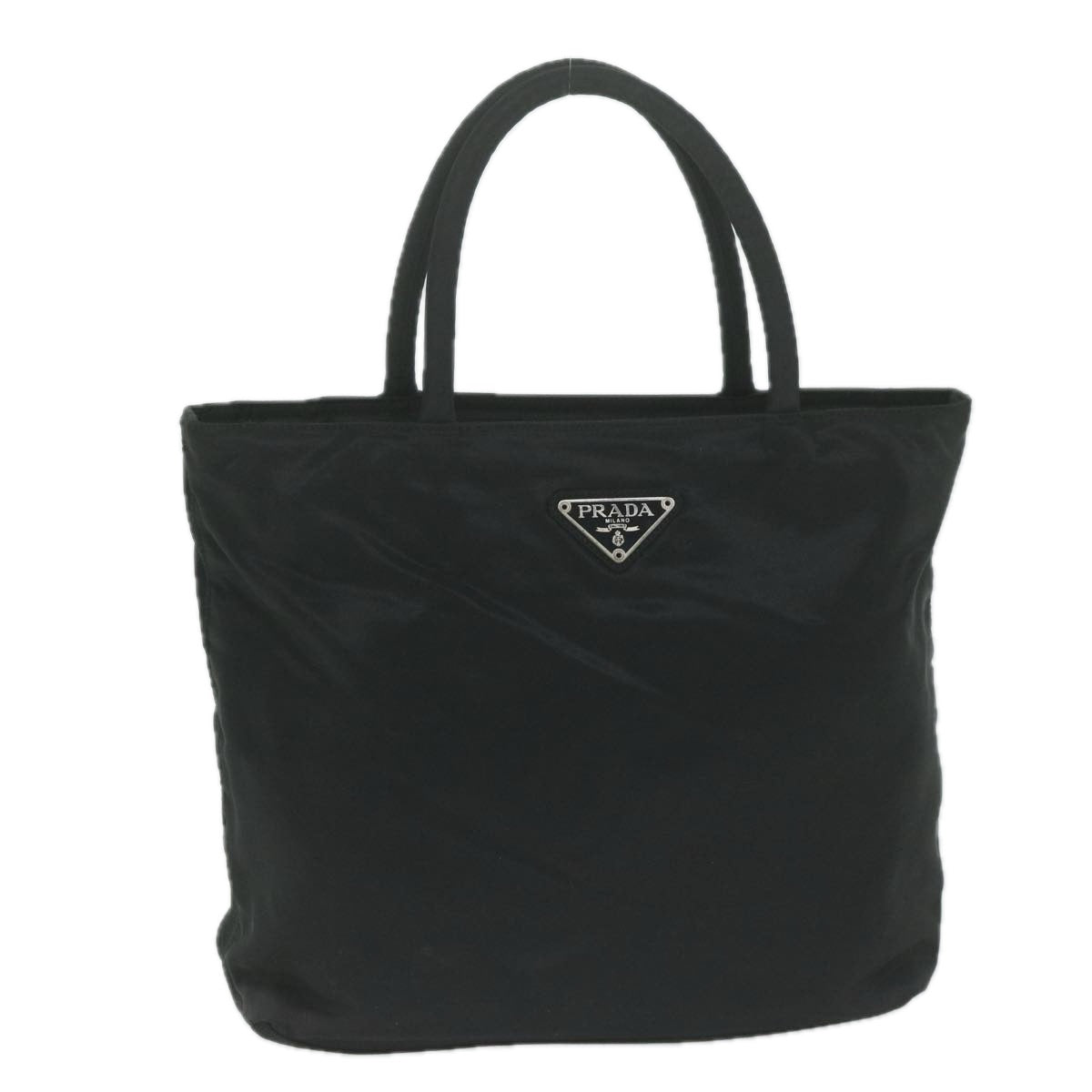 PRADA Hand Bag Nylon Black bs11557