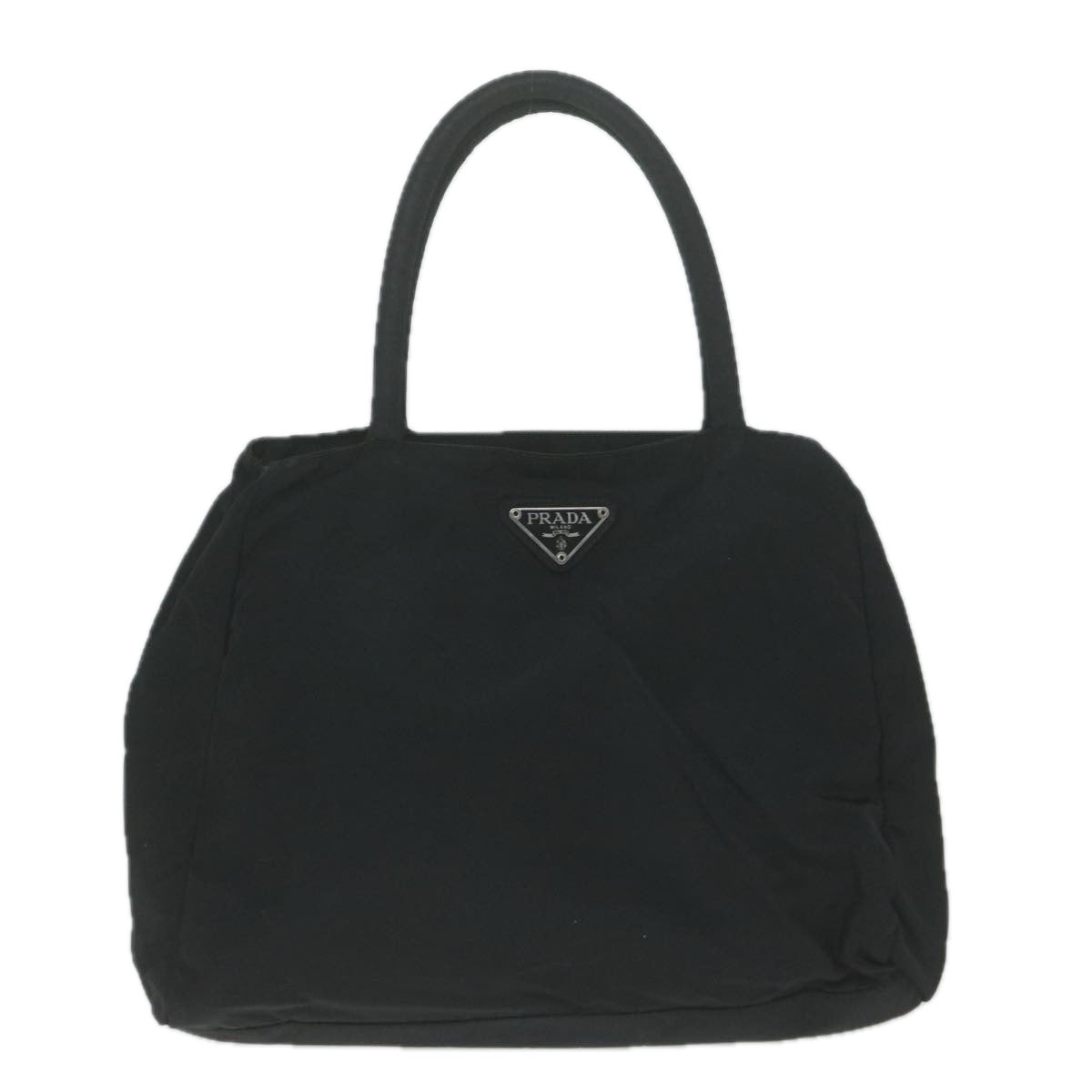 PRADA Hand Bag Nylon Black bs11647