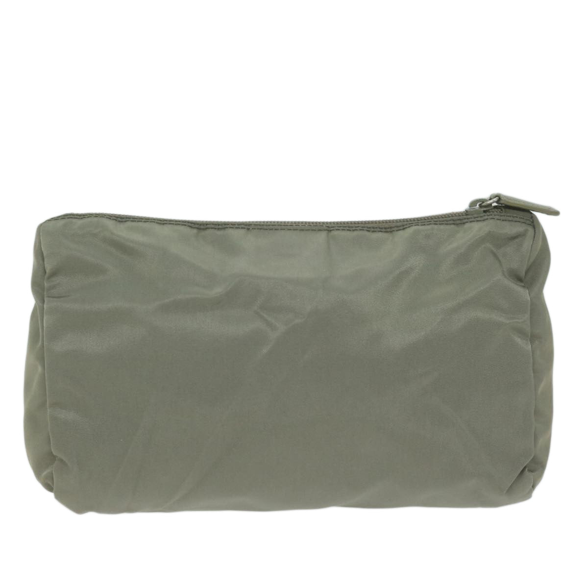 PRADA Pouch Nylon Gray bs11670