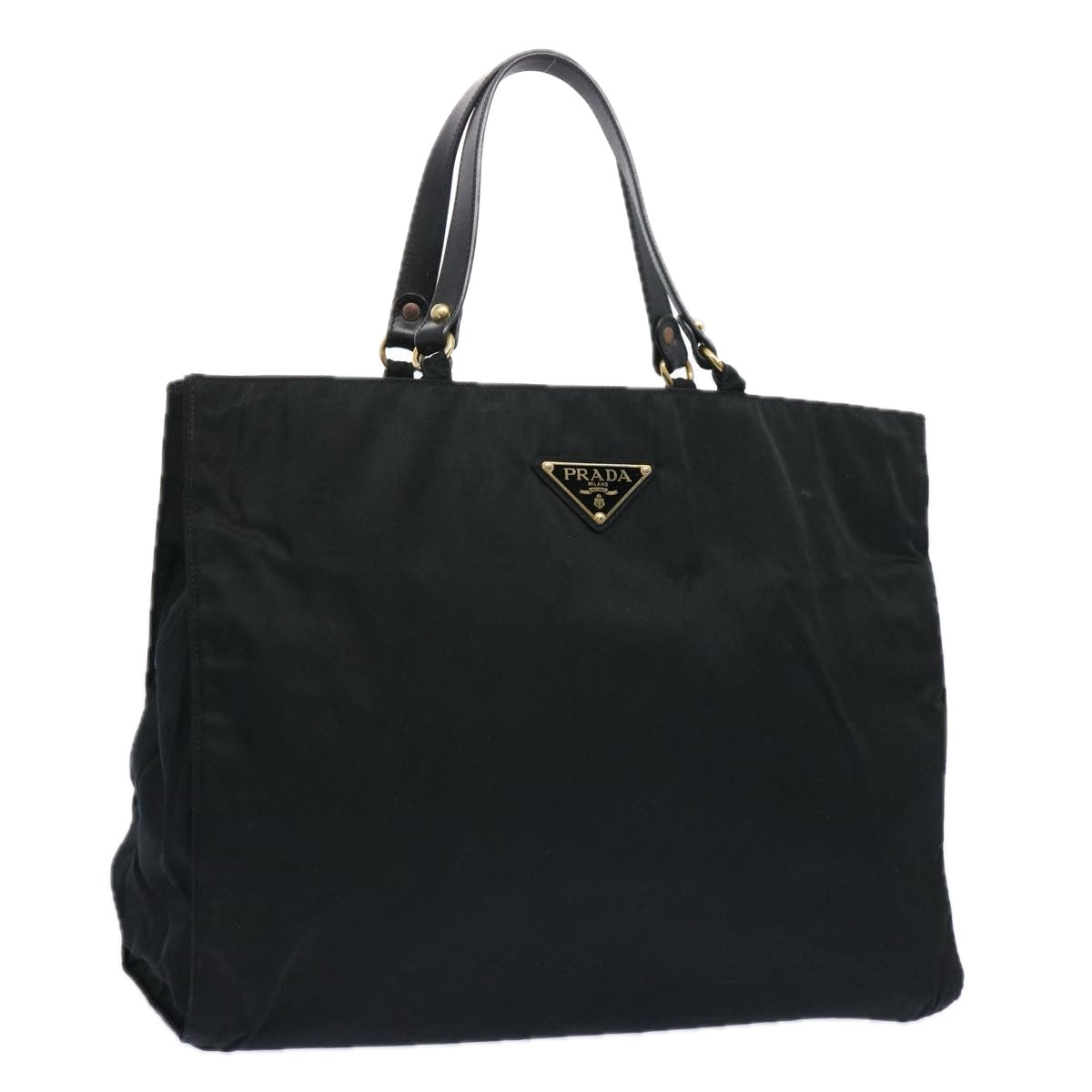 PRADA Tote Bag Nylon Black bs11691