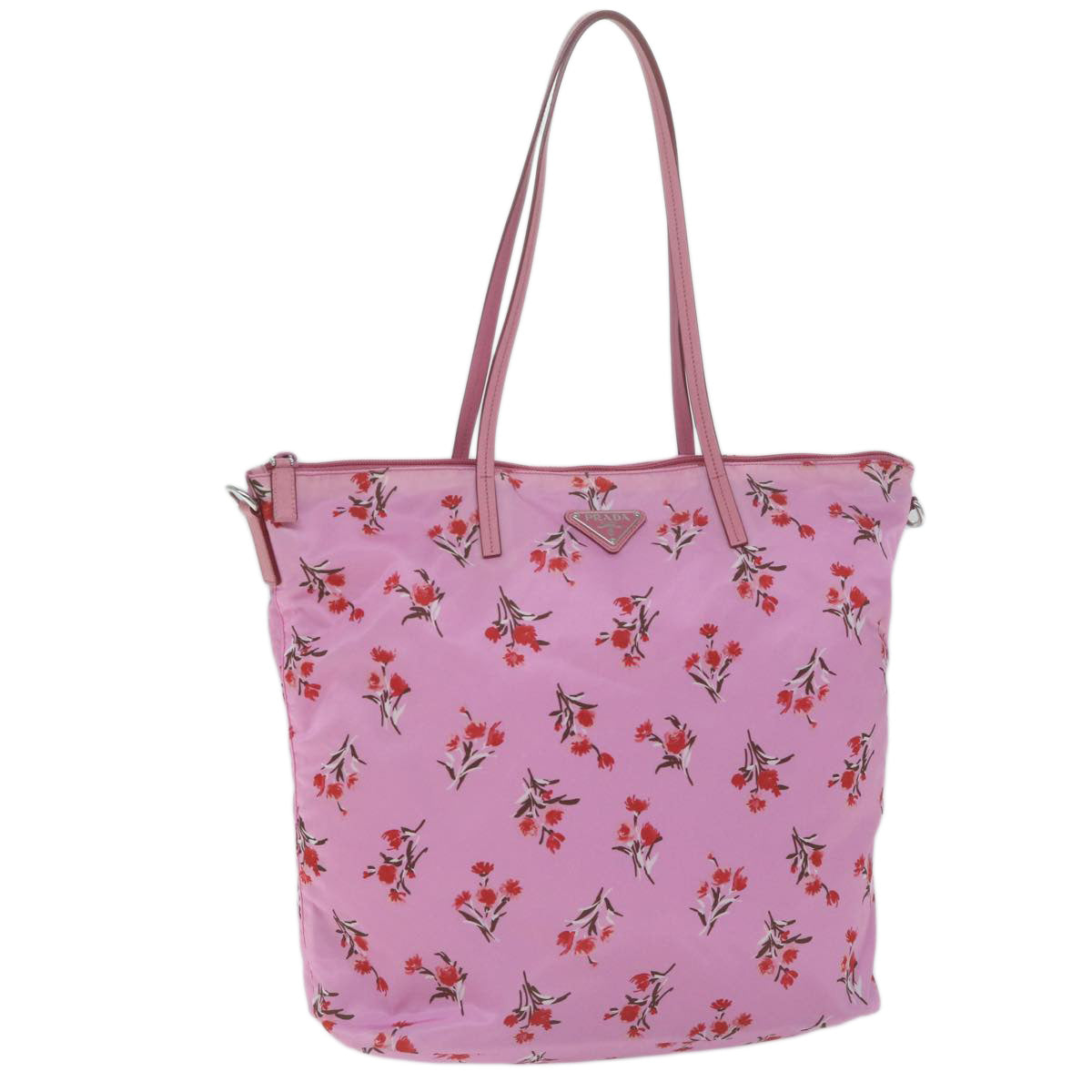 PRADA Tote Bag Nylon Pink bs11693