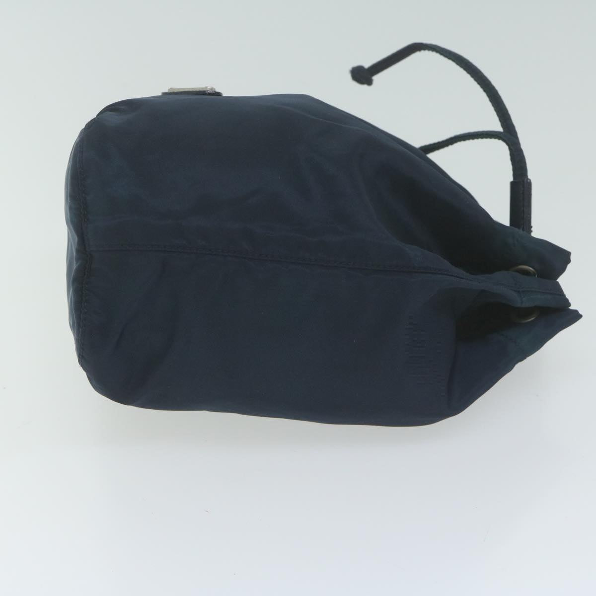 PRADA Purse Pouch Nylon Navy bs11696