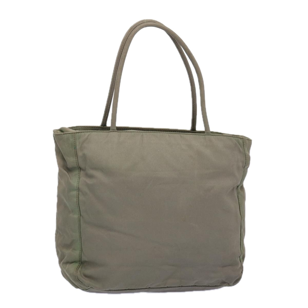 PRADA Hand Bag Nylon Khaki bs11700