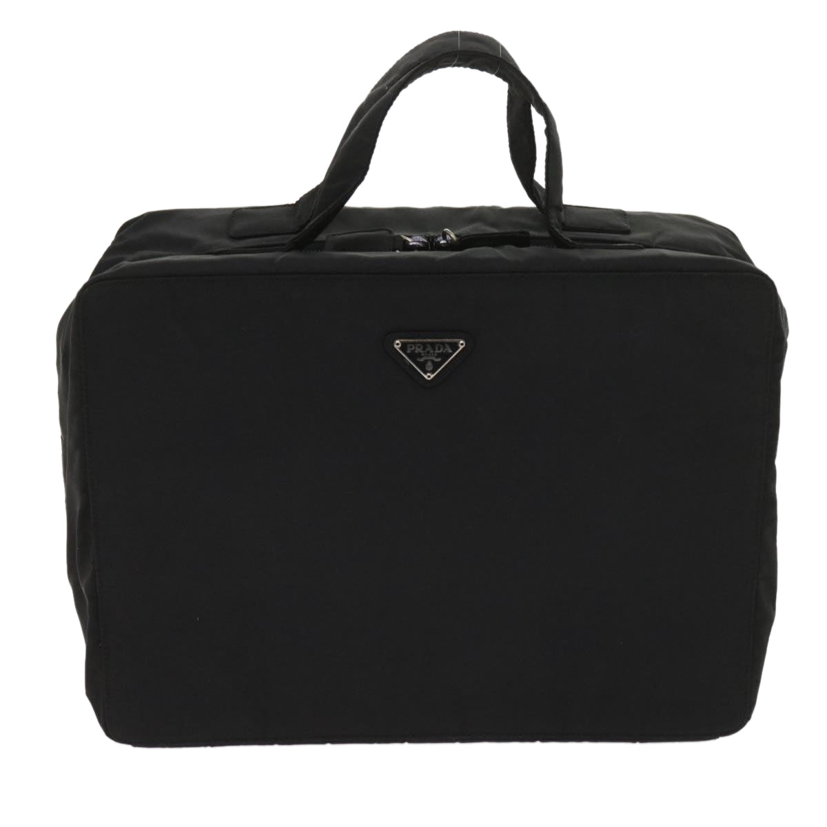 PRADA Hand Bag Nylon Black bs11702