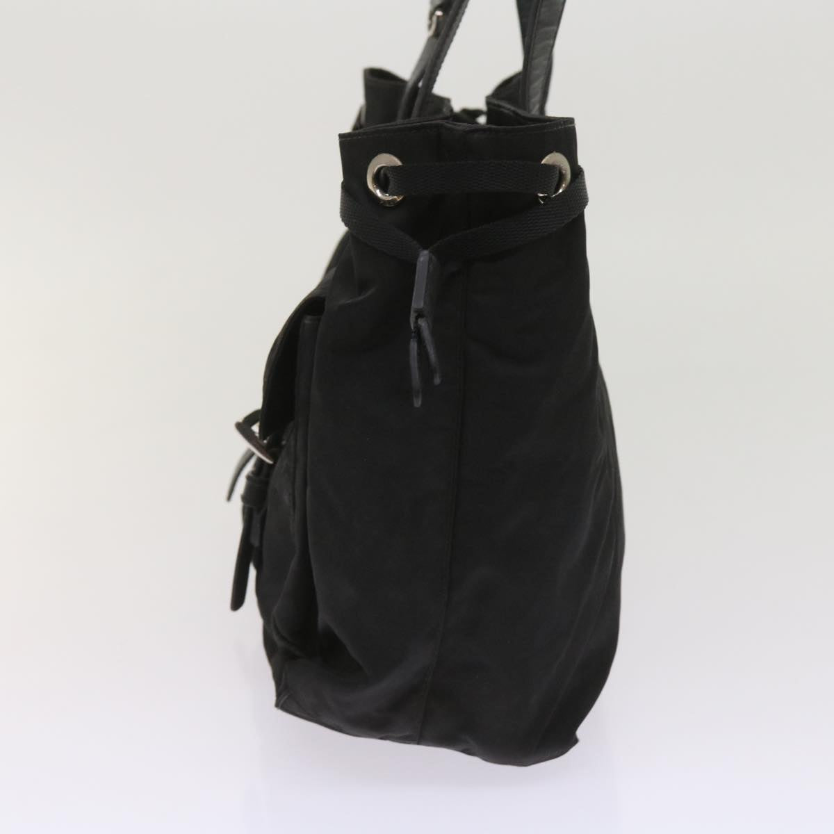 PRADA Tote Bag Nylon Black bs11726
