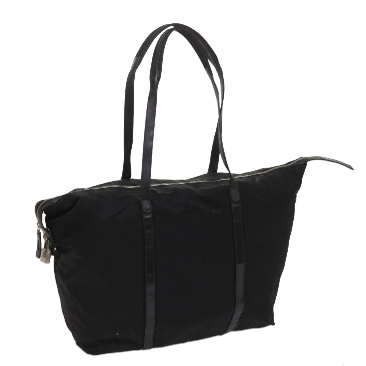 PRADA Tote Bag Nylon Black bs11727