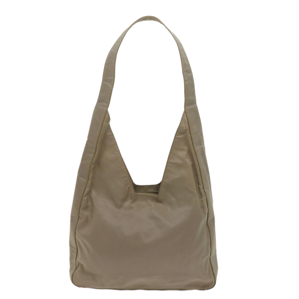PRADA Shoulder Bag Nylon Gray bs11729