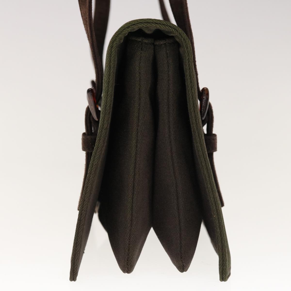 PRADA Shoulder Bag Nylon Brown bs11805