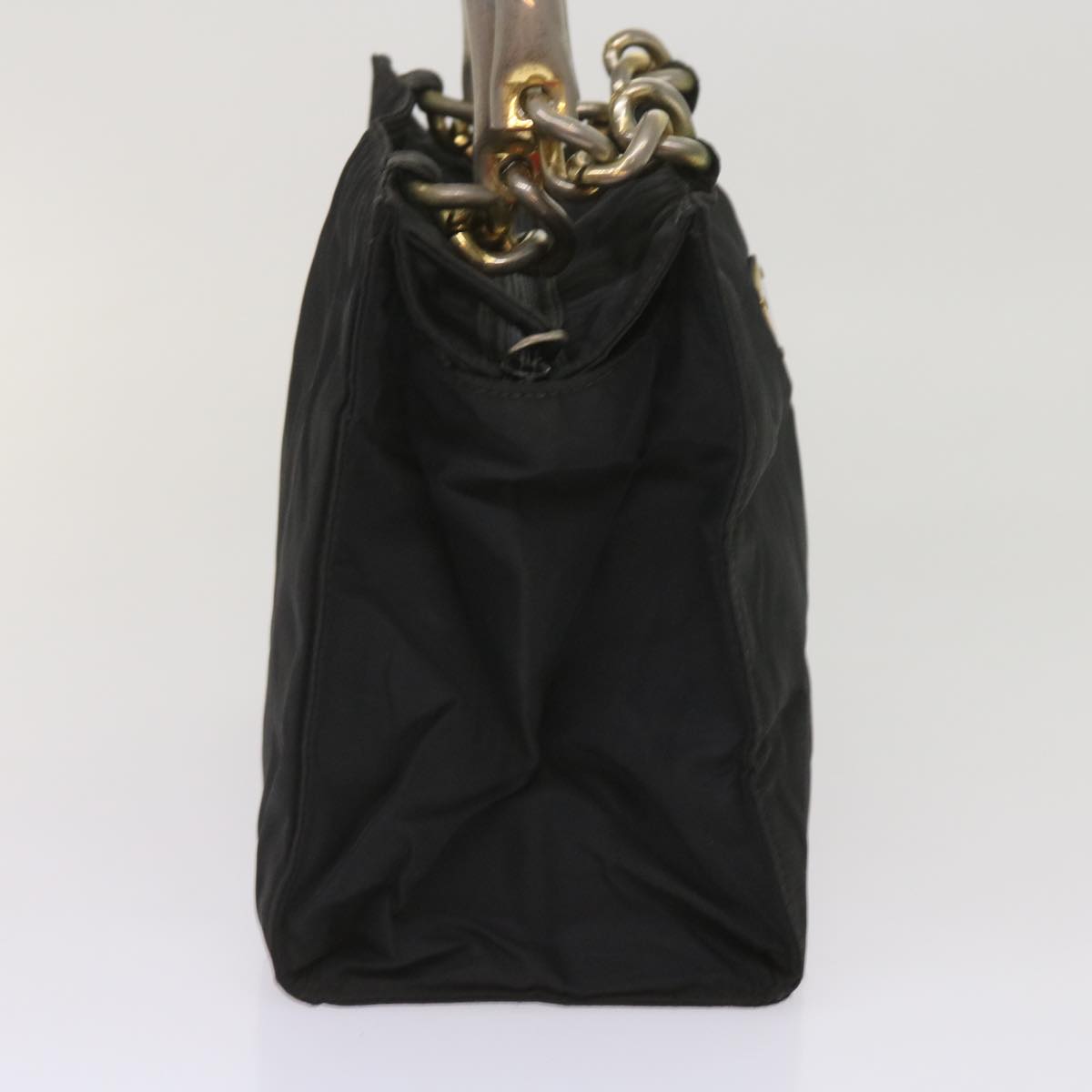 PRADA Hand Bag Nylon Black bs11853